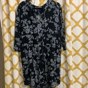 Floral Print Dress (w/pockets!)